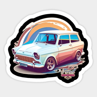 Ford Anglia Sticker